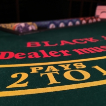 Black Jack pays 2 to 1